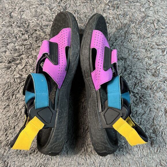 Mens Nike ACG Air Deschutz Sandals Black Purple Size 10 main image 5